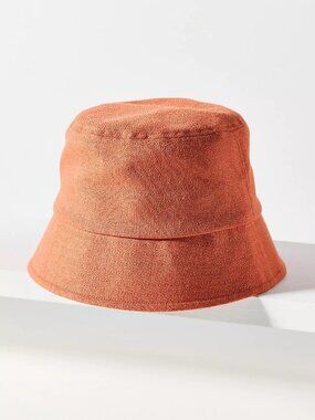 Anthropologie Wyeth Sophie Bucket Hat, Orange